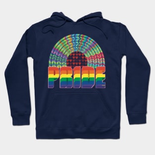 Pride - Rainbow & Hearts Hoodie